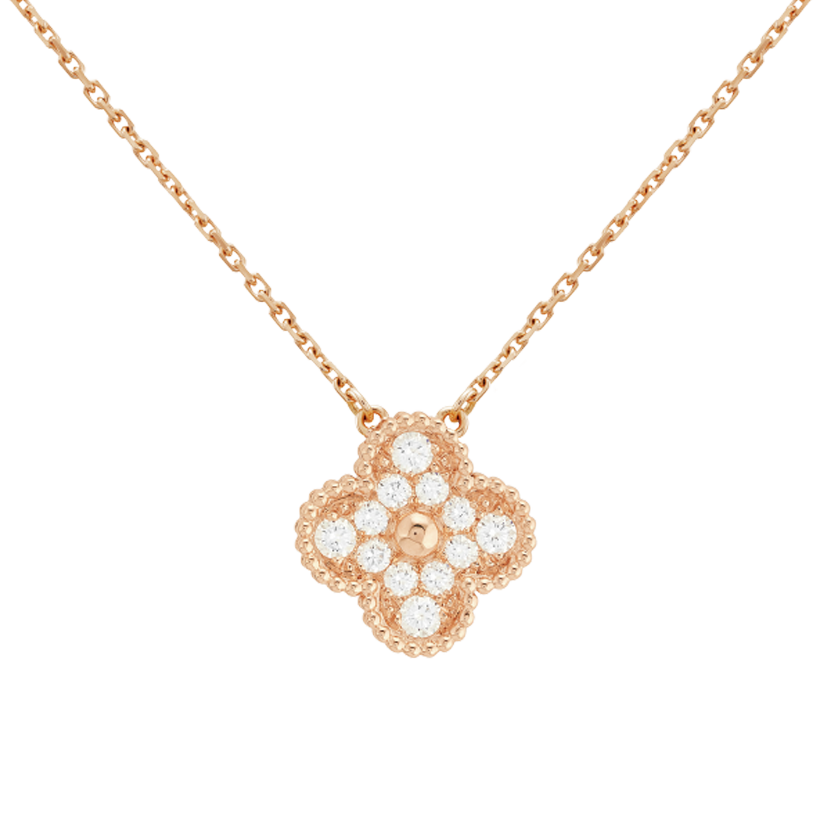 10001_0c7af755-cff4-42bb-9b5e-ff7842f2d8f7 18K Sweet Alhambra Diamond Necklace