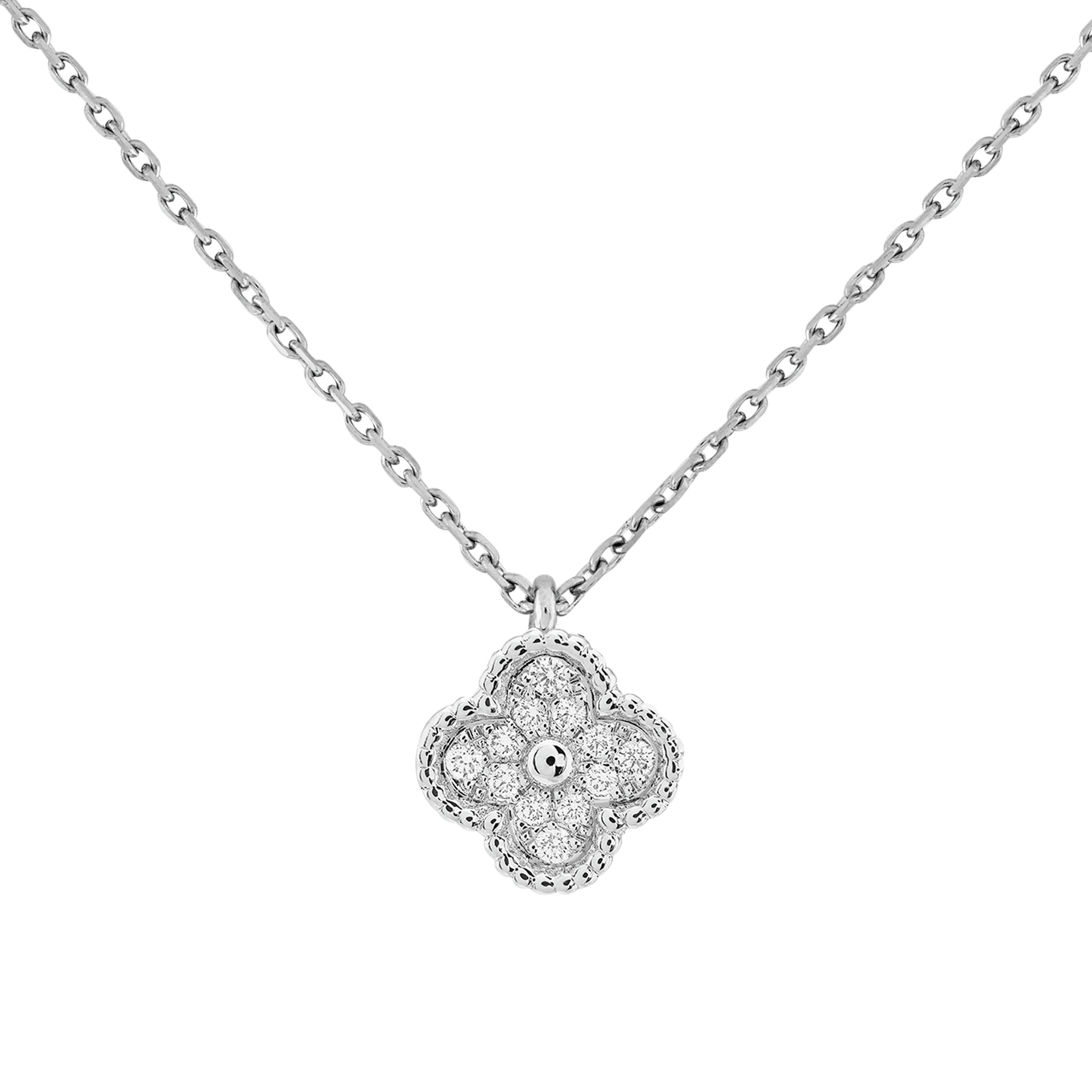 10001_10f433f0-be06-42ca-92d8-9967a991ab7a 18K Sweet Alhambra Diamond Necklace