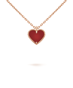 18K Sweet Alhambra Heart Pendant Necklace