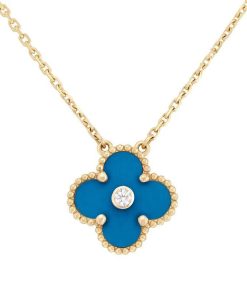 18K Vintage Alhambra Agent Necklace