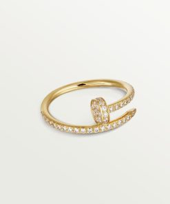 18K Juste Un Clou Diamond Ring