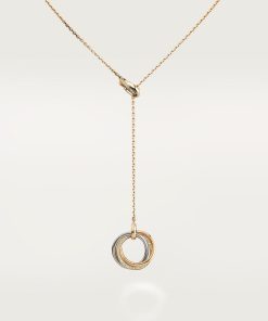 18K Trinity Diamonds Necklace