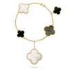 18K Magic Alhambra Five Motifs Bracelet