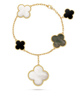 18K Magic Alhambra Five Motifs Bracelet