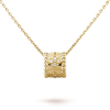 18K Perlée Clovers Pendant Necklace
