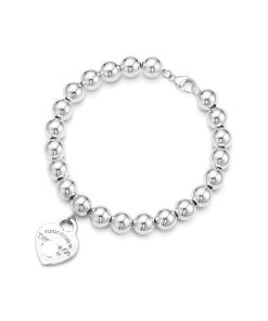 18K Return to Heart Tag Bracelet