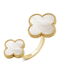 18K Magic Alhambra Pearls Ring