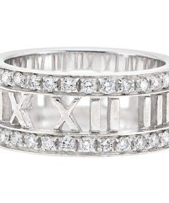 18K T Atlas Open Diamond Ring