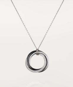 18K Trinity Diamonds Necklace