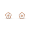 18k Lucky Spring Plum Blossom Earrings