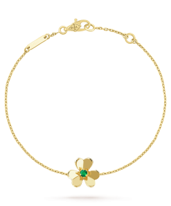 18K Frivole Emerald Bracelet