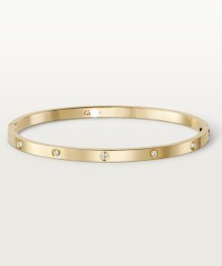 18K Love Ten Diamonds Small Bracelet