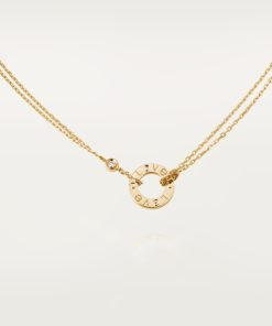 18K Love Diamond Necklace