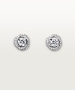 18k Trinity Ruban Earrings