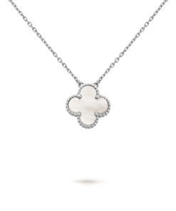 18K Van Cleef & Arpels Vintage Alhambra Pendant Necklace