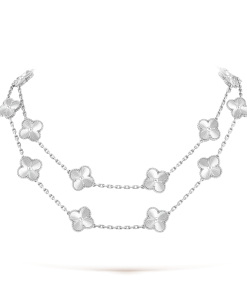 18K Vintage Alhambra 20 Motifs Long Necklace