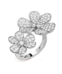 18K Van Cleef & Arpels VCA Frivole Between the Finger Ring