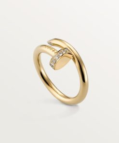 18K Juste Un Clou Diamonds Ring