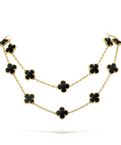 18K Vintage Alhambra 20 Motifs Long Necklace