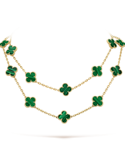 18K Vintage Alhambra 20 Motifs Long Necklace