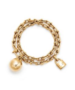 18K T HardWear Small Wrap Bracelet