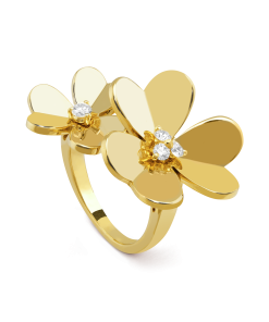 18K Frivole Between the Finger Ring