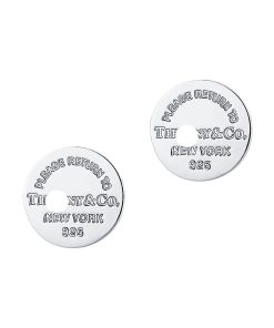 18K Return to Circle Stud Earrings