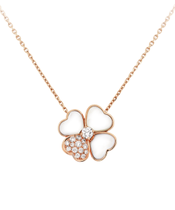 18K Cosmos Clip pendant Necklace