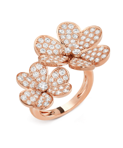 18K Van Cleef & Arpels VCA Frivole Between the Finger Ring