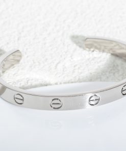 18K Open cuff Love Bracelet