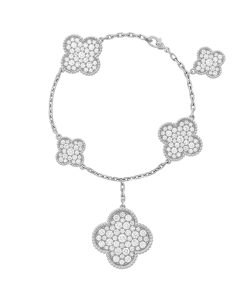 18K Magic Alhambra Five Motifs Bracelet