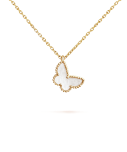 18K Sweet Alhambra Butterfly Necklace