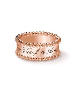 18K Perlée Signature Ring
