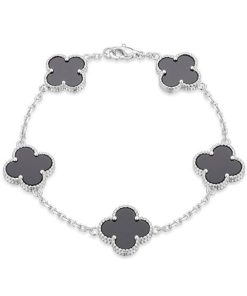 18K Vintage Alhambra Five Motifs Bracelet