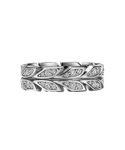 18K White Gold Victoria Vine Ring