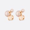 18k Gold Tribales Pink Pearl Earrings