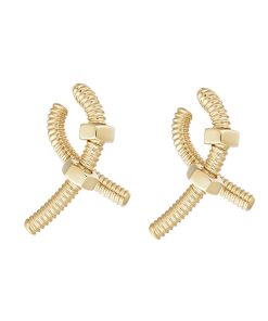 18K Écrou de Earrings