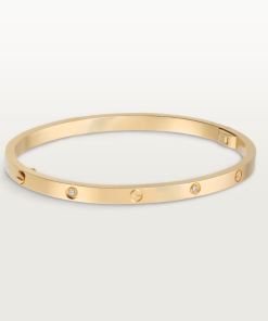18K 6 Diamonds Love Bracelet