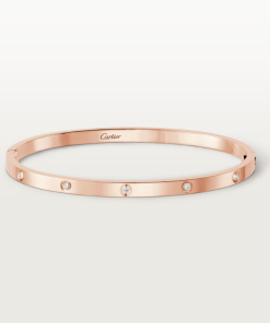 18K 10 Diamond Love Bracelet