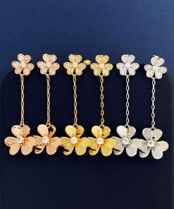 18K Frivole Pendant Earrings