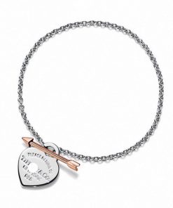 18K Return to Lovestruck Heart Tag Bracelet