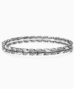 18K T Victoria Vine Diamonds Bracelet