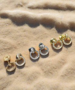 18K Juste Un Clou Diamonds Earrings