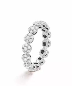 18K Fleurette Wedding Ring