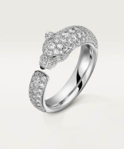 18K Panthère De Diamond Ring