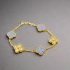 18K Vintage Alhambra Diamonds Bracelet